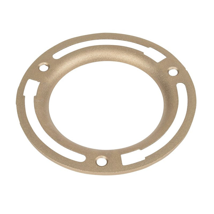 Oatey 43551 Replacement Closet Flange Ring, 4 in Connection, Brass, For: 4 in Closet Flanges