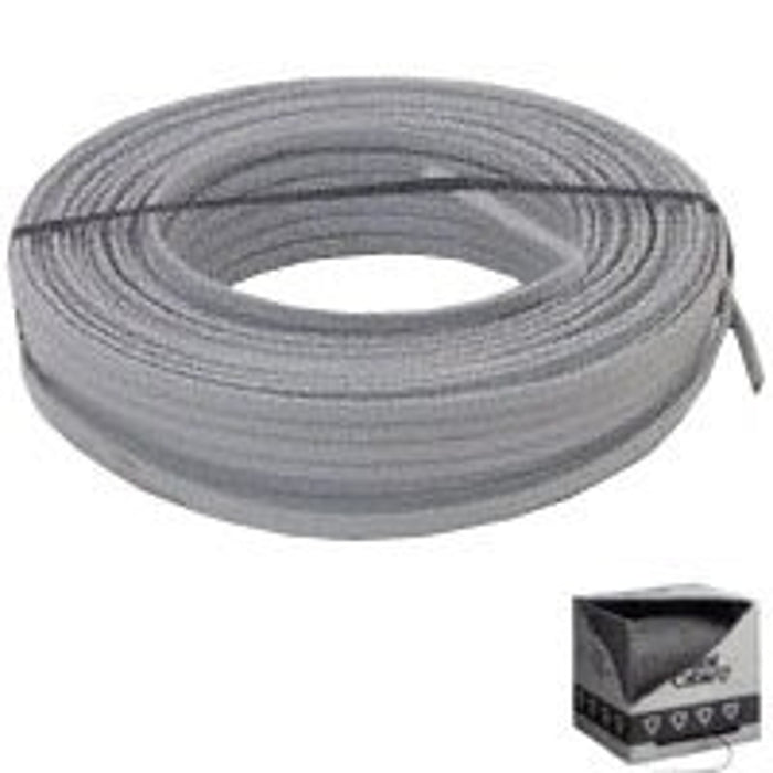 Southwire 14/2UF-WGX100 Building Wire, Gray Sheath, 14 AWG Wire, 2-Conductor, 100 ft L, Copper Conductor