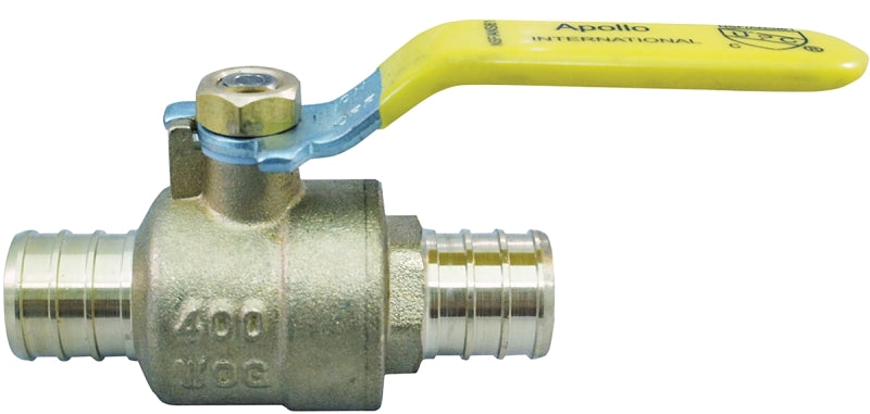 Apollo APXV3434 Ball Valve, 3/4 x 3/4 in Connection, Crimp, Brass Body