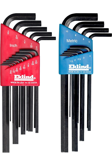 Eklind 10222 Hex Key Combo Set, 22-Piece