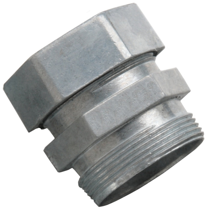 Halex 26351 Rigid Conduit Connector, 1/2 in Compression, 1.17 in OD, Steel