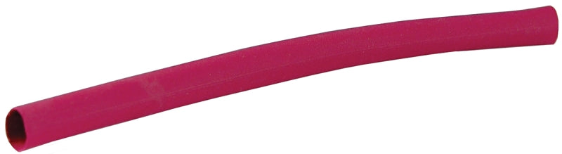 Gardner Bender HST-187R Heat Shrink Tubing, 3/16 in Expanded, 3/32 in Recovered Dia, 4 in L, Polyolefin, Red