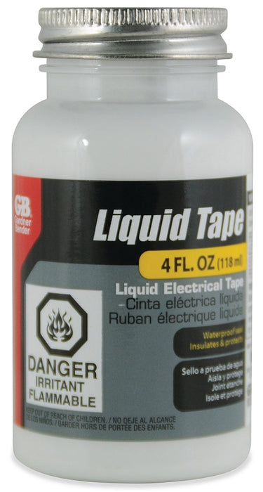 Gardner Bender LTW-400 Liquid Electrical Tape, Liquid, White, 4 oz Bottle