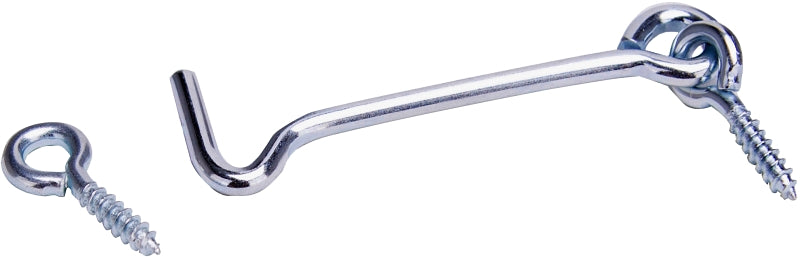 ProSource LR-409-PS ate Hook and Eye, 5/32 in Dia Wire, Steel