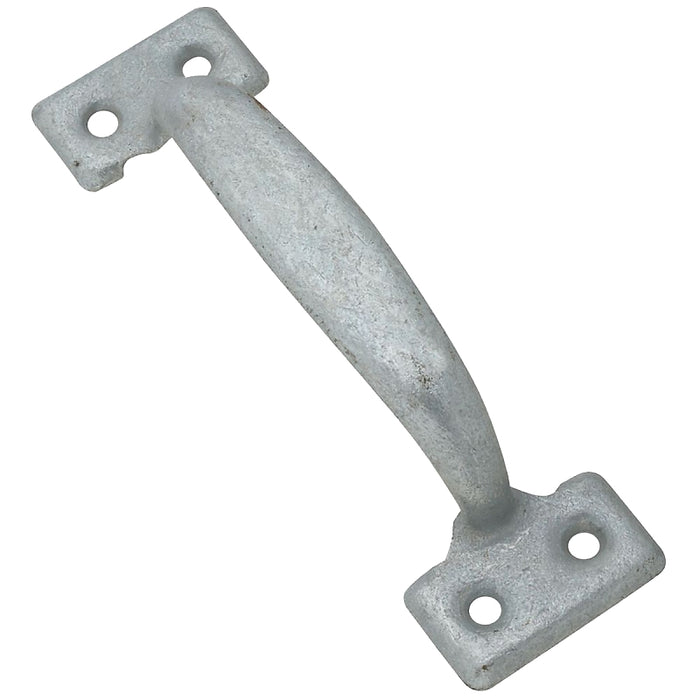 National Hardware N116-863 Door Pull, 1-1/2 in W, 1-3/8 in D, 5-3/4 in H, Galvanized Steel