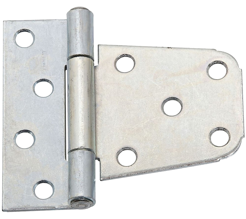 National Hardware N220-137 Gate Hinge, 4.8 in L x 4.25 in W Dimensions, 4-1/4 in W Frame Leaf, 1.56 in H Frame Leaf