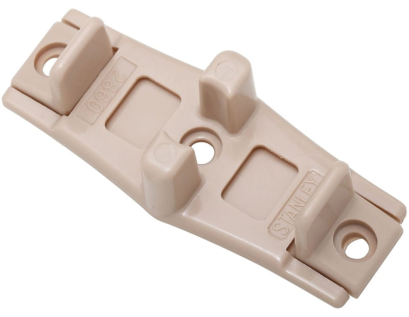 National Hardware 197 Series N344-846 Door Guide, Polyethylene, Tan, 1/PK