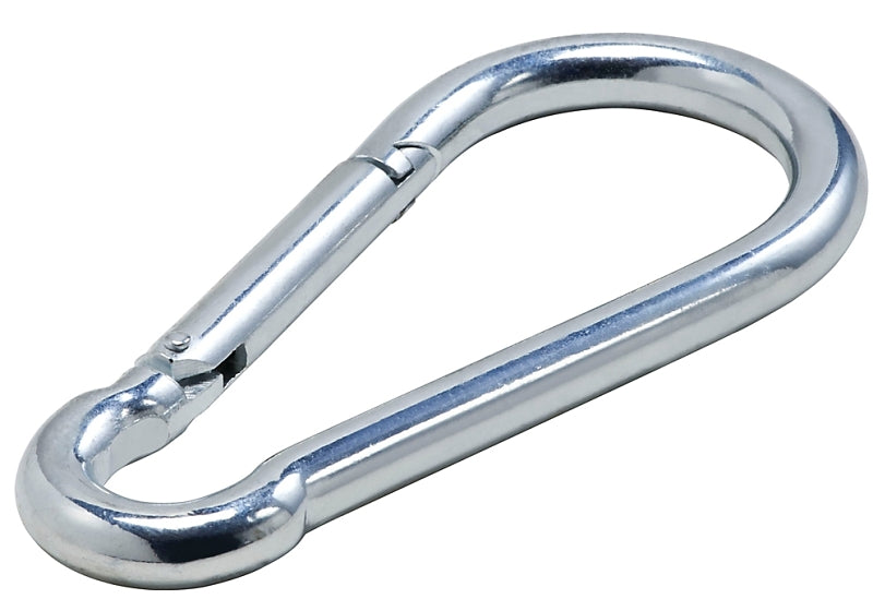 National Hardware 3112BC Series N350-511 Spring Snap, 146 lb Working Load, Steel, Zinc