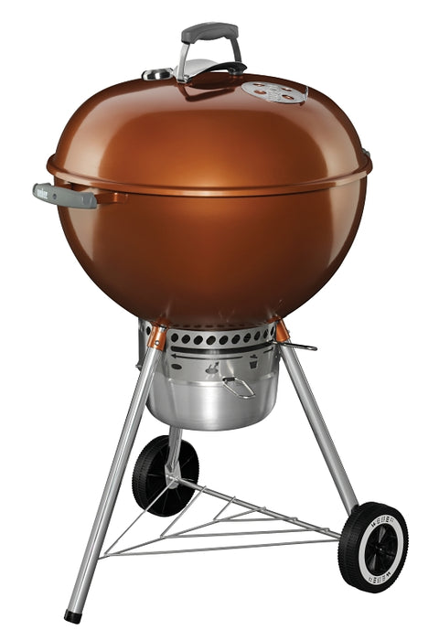 Weber Original Kettle 14402001 Charcoal Grill, 363 sq-in Primary Cooking Surface, Copper, Smoker Included: No