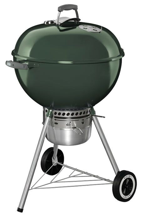 Weber Original Kettle 14407001 Charcoal Grill, 363 sq-in Primary Cooking Surface, Green, Steel Body