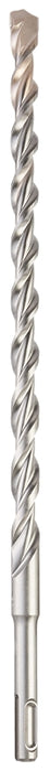 Milwaukee M/2 48-20-7474 Hammer Drill Bit, 1/2 in Dia, 12 in OAL, Spiral Flute, 4-Flute, 25/64 in Dia Shank