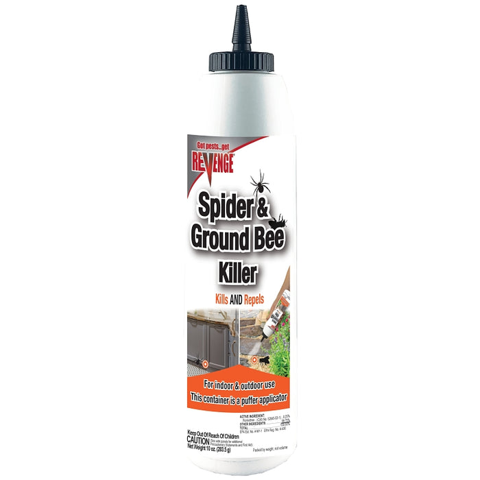 Bonide B70 363 Spider and Ground Bee Killer, Solid, Indoor, Outdoor, 10 oz Container