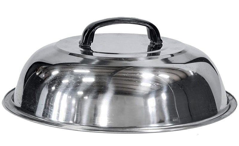 Blackstone 1780 Basting Cover, Stainless Steel, Stainless Steel Handle