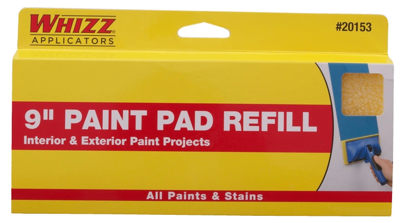 Whizz 20153 Paint Pad Refill, 9 in L Pad