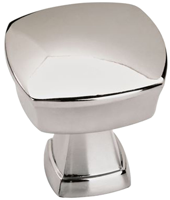 Amerock Allison Series BP1128726 Cabinet Knob, 1-1/4 in Projection, Zinc, Polished Chrome