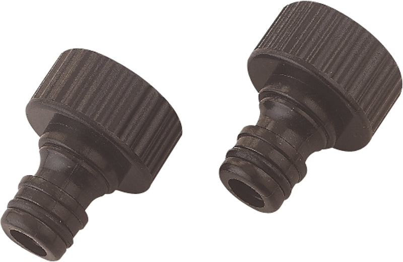 Landscapers Select GC540*23L Tap Adapter, Female Thread, Plastic, Black, For: Quick Connector