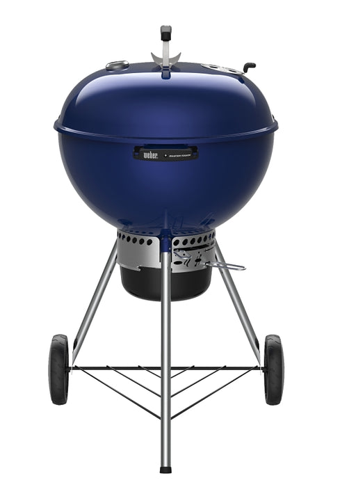 Weber Master-Touch 14516001 Charcoal Grill, 1-Grate, 363 sq-in Primary Cooking Surface, Deep Ocean Blue