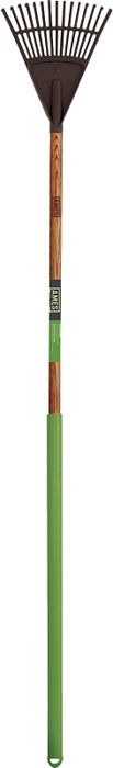 Ames 2916600 Floral Shrub Rake, 55-1/2 in OAL, Hardwood Handle, Cushion-Grip Handle