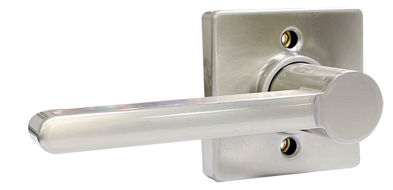 ProSource LS3X204YA000V24 Dummy Lever, Satin Nickel, Lever Handle, Metal, Residential, 3 Grade