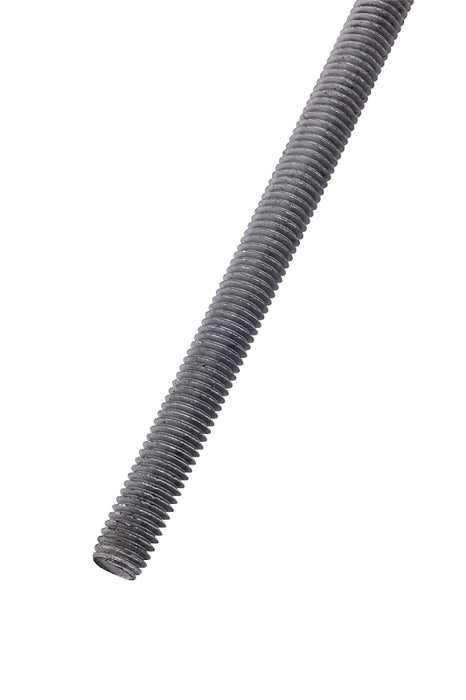 National Hardware N825-008 Threaded Rod, 1/2 in Dia, 72 in L, A Grade, Steel, Galvanized, UNC Thread