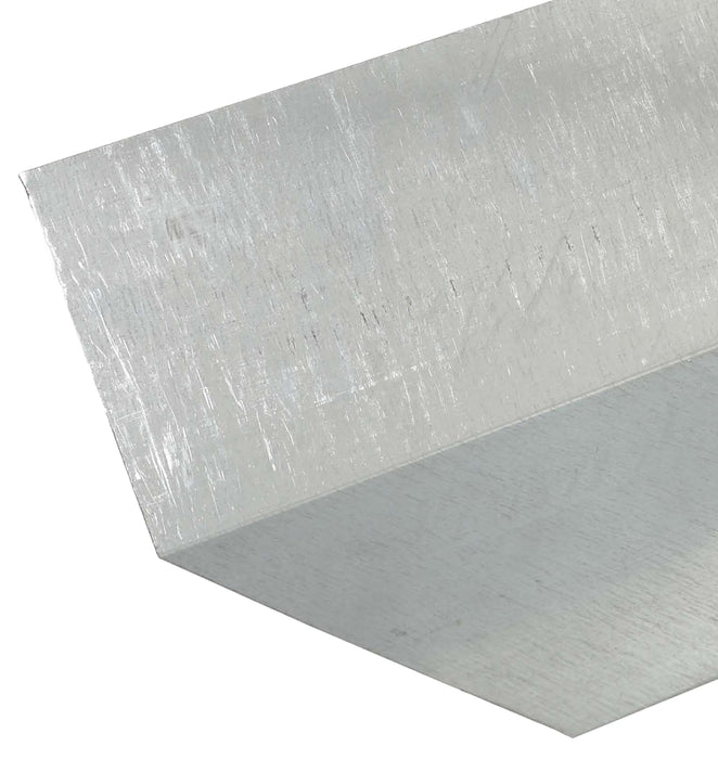 Amerimax AF3040505D5-U Angle Flashing, 10 ft L, 4 in W, 30 ga Gauge, Galvanized