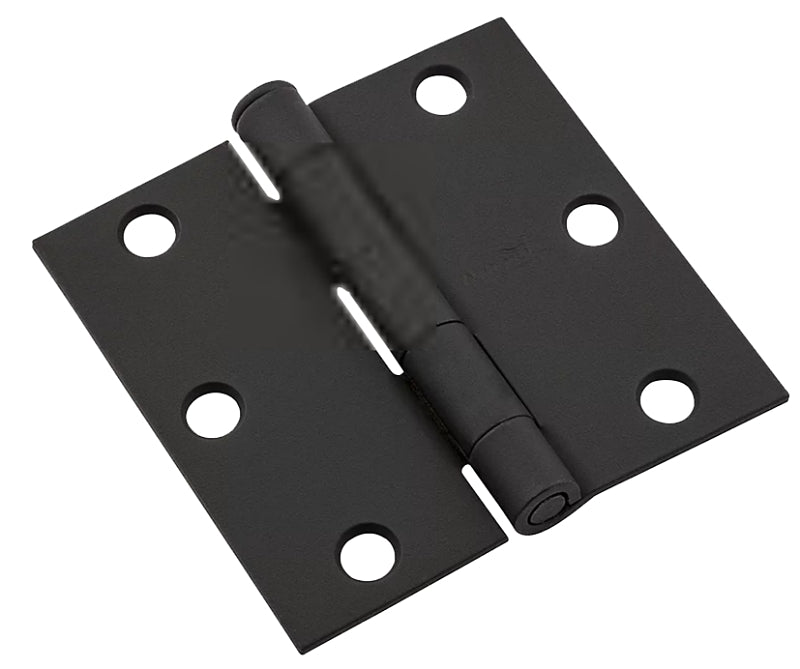 National Hardware N830-424 Door Hinge, Steel, Removable Pin, Mortise Mounting, 50 lb