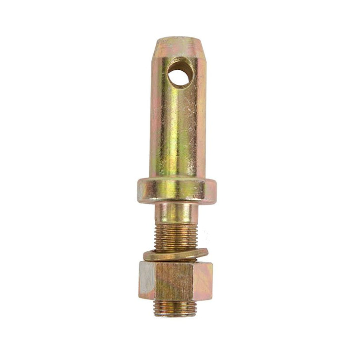 Koch 4023623 Lift Arm Pin, 1 to 2 Forged Hitch, 1-1/8 in Dia Pin, 5-1/4 in OAL, Zinc-Plated