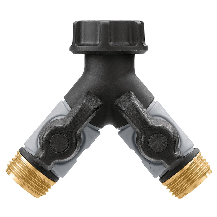 ADAPTER Y HOSE SHUT-OFF 2-WAY