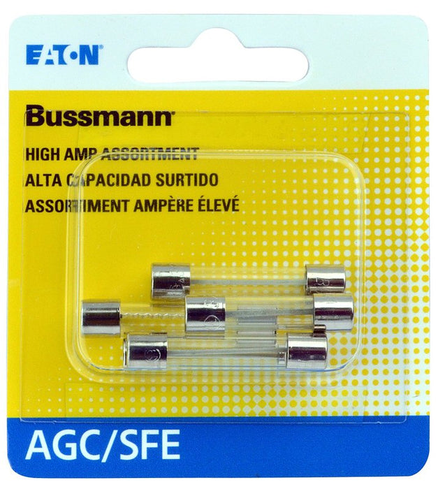 Bussmann BP/AGC-SFE-A5RP Fuse Assortment, AGC, 30 A