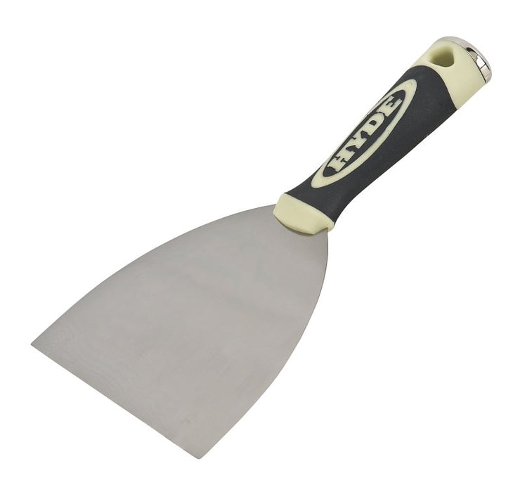 Hyde Pro Project 06771 Joint Knife, 5 in W Blade, 4 in L Blade, Carbon Steel Blade, Flexible Blade