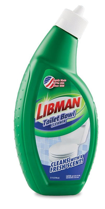 Libman 2070 Toilet Bowl Cleaner, 32 oz, Liquid