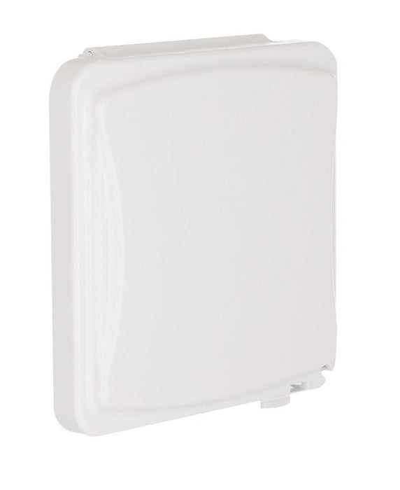 TayMac MM410W Weatherproof In-Use Cover, 3-1/4 in L, 4 in W, 1-Gang, Polycarbonate, White