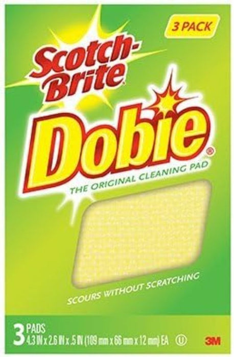 Scotch-Brite Dobie 723-2F Cleaning Pad, 4.3 in L, 2.6 in W