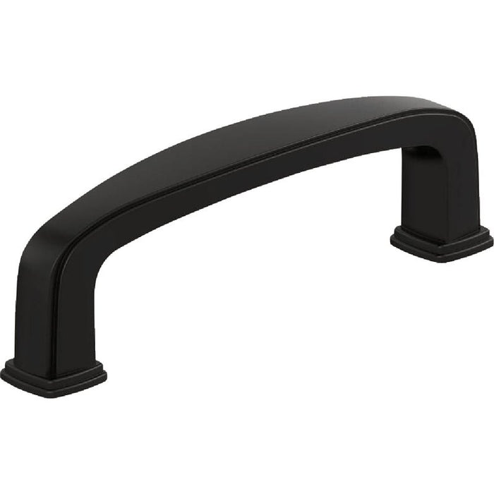 Amerock Franklin Series BP37050MB Cabinet Pull, 3-7/16 in L Handle, 1-1/16 in Projection, Zinc, Matte