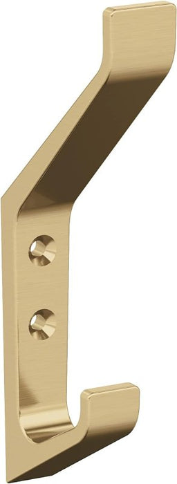 Amerock Emerge Series H37003CZ Decorative Hook, 3/4 in W, Zinc, Champagne Bronze, 25 lb, 2-1/4 in Projection