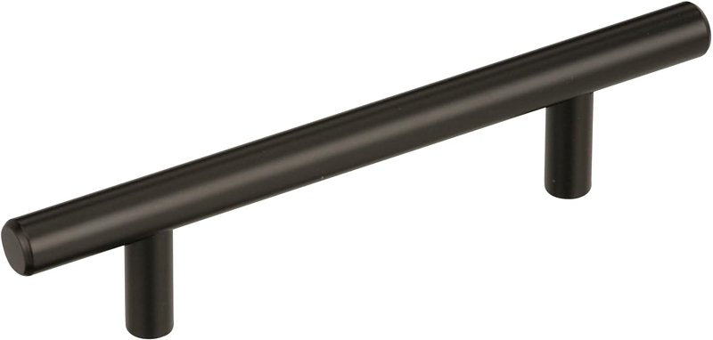 Amerock Bar Pulls Series BP40516BBR Center-to-Center Pull, 6-1/8 in L Handle, 1-3/8 in H Handle, 1-3/8 in Projection