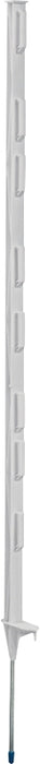 Zareba Fi-Shock A-48 Step-In Fence Post, 4 ft OAH, Polypropylene, White