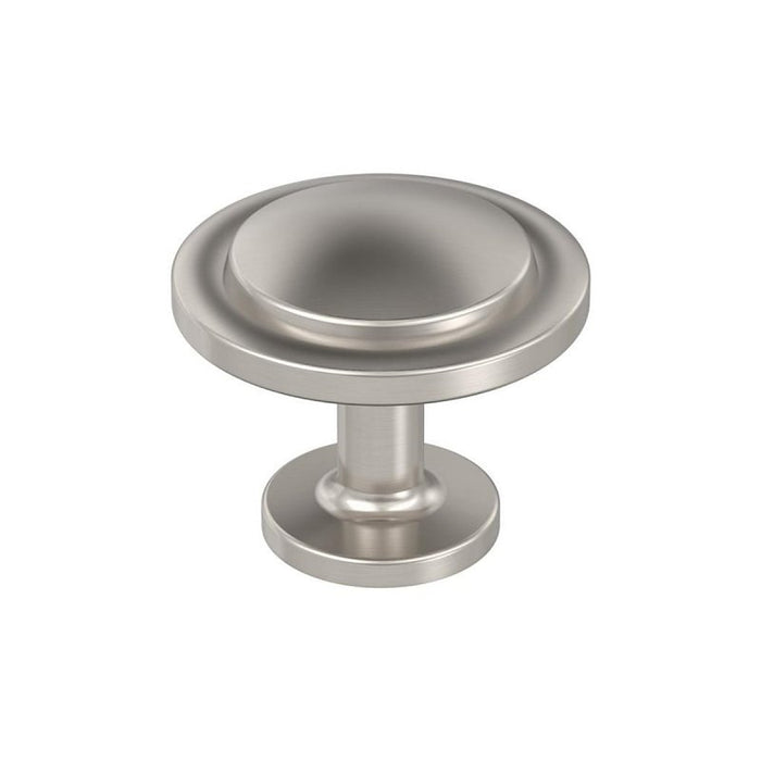 Amerock Loop Series BP37025G10 Cabinet Knob, 1 in Projection, Zinc, Satin Nickel