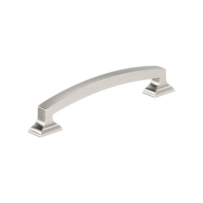 Amerock Incisive Series BP37122G10 Cabinet Pull, 6 in L Handle, 3/8 in H Handle, 1-3/16 in Projection, Zinc