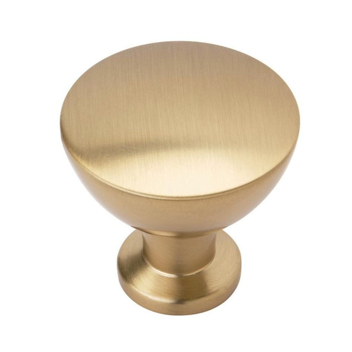 Amerock Grail Series BP37330CZ Cabinet Knob, 1-5/16 in Projection, Zinc, Champagne Bronze