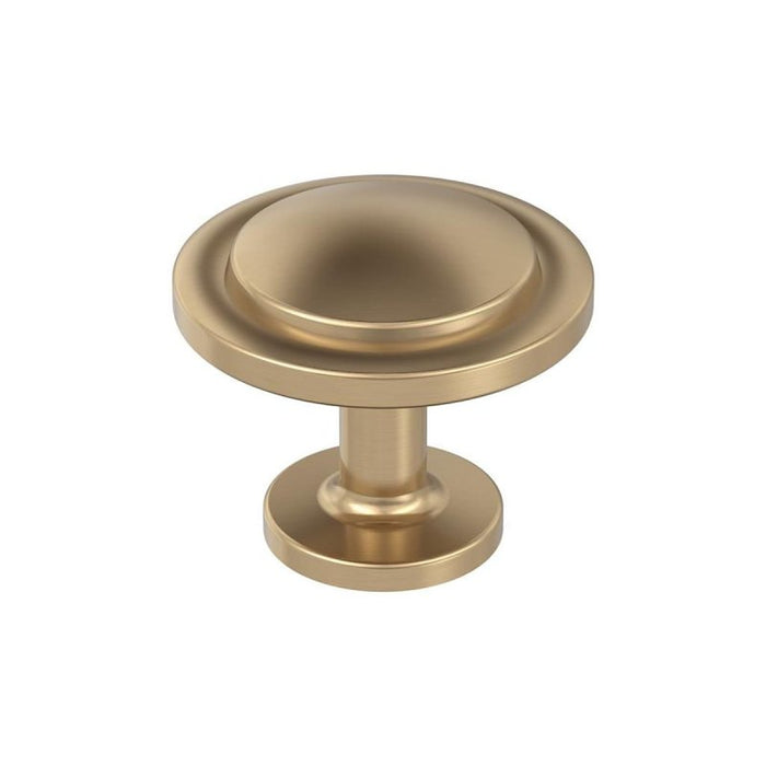 Amerock Loop Series BP37025CZ Cabinet Knob, 1 in Projection, Zinc, Champagne Bronze