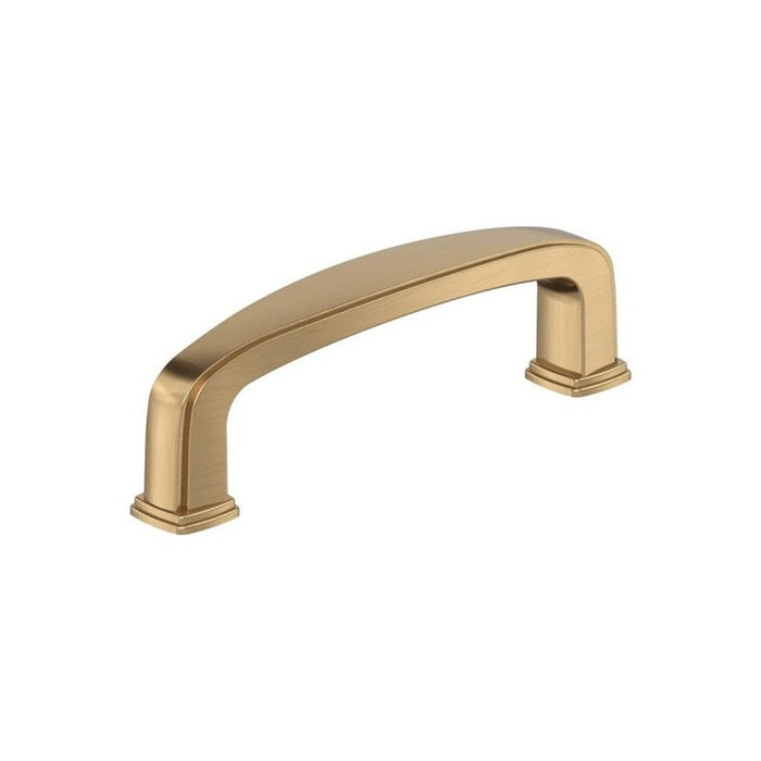 Amerock Franklin Series BP37050CZ Cabinet Pull, 3-7/16 in L Handle, 9/16 in H Handle, 1-1/16 in Projection, Zinc