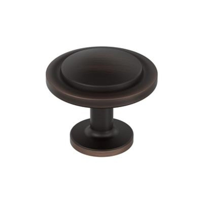 Amerock Loop Series BP37025ORB Cabinet Knob, 1 in Projection, Zinc, Oil-Rubbed Bronze