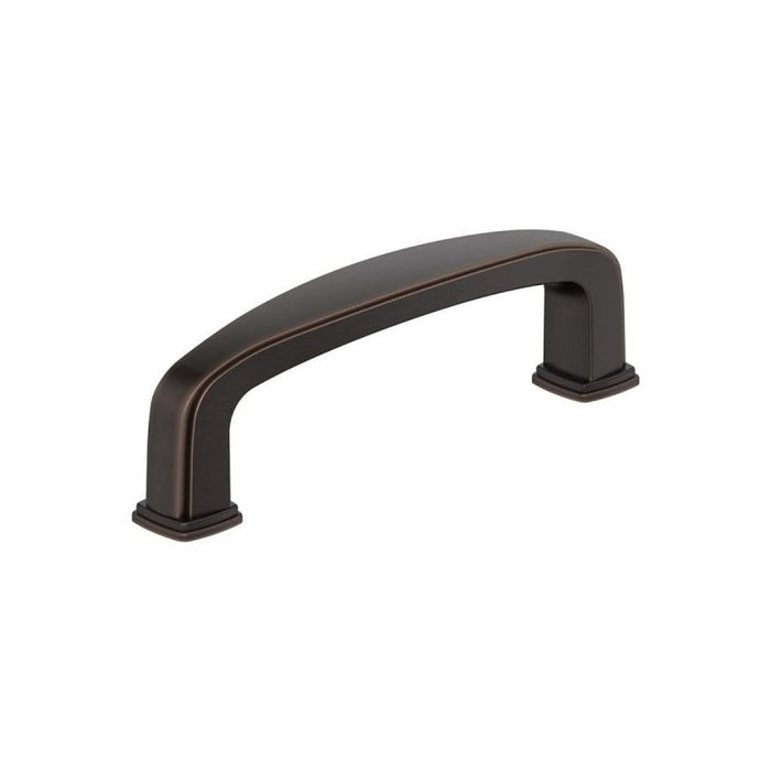 Amerock Franklin Series BP37050ORB Cabinet Pull, 3-7/16 in L Handle, 9/16 in H Handle, 1-1/16 in Projection, Zinc