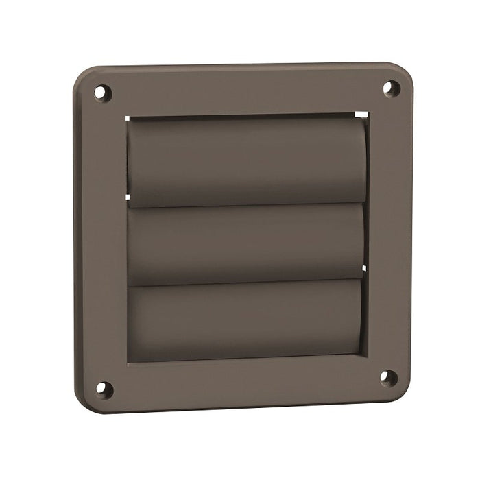 Lambro 2677B Louvered Vent, Plastic