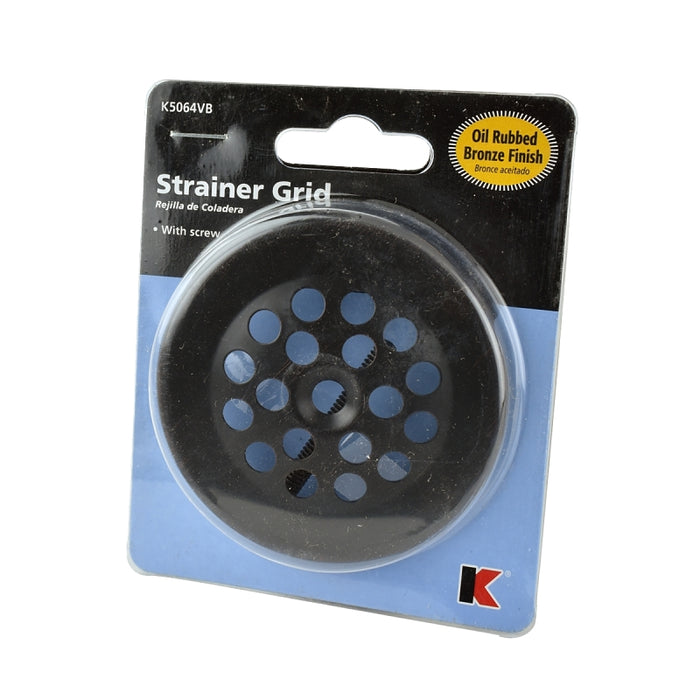 Keeney K5064VB Strainer Cover, Metal, Venetian Bronze