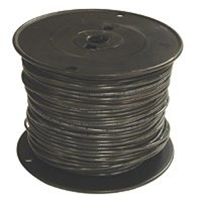 Romex 12BK-STRX500 Building Wire, Black Sheath, 12 AWG Wire, 1-Conductor, 500 ft L, Copper Conductor