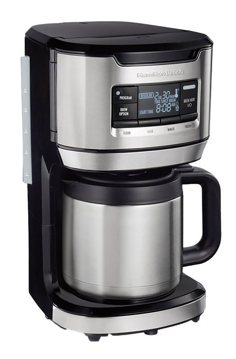 Hamilton Beach 46391 Coffee Maker, 12 Cup Capacity, 1025 W, Plastic, Black