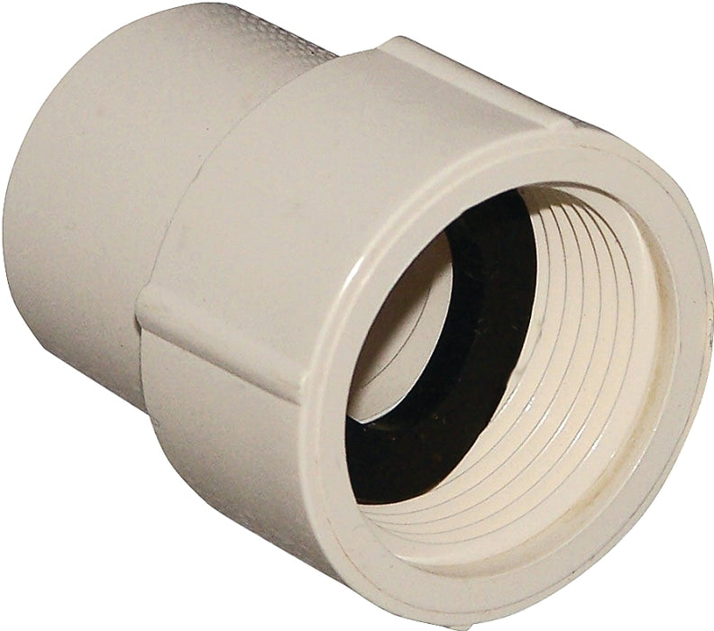 Nibco T00390D Pipe Adapter, 3/4 in, Slip x FIP, CPVC