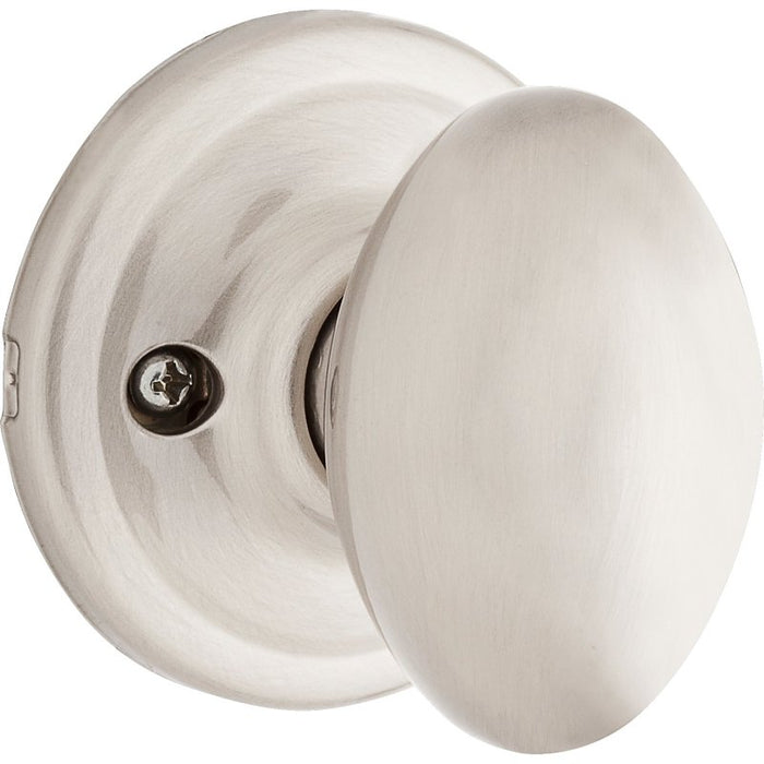 Kwikset Signature Series 788L 15 KI V1 Dummy Knob, Laurel, Traditional Design, Satin Nickel, Residential, Zinc